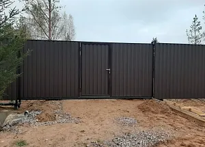 Забор Профнастил Вяхтелево